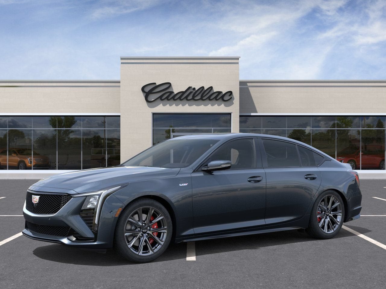 2026 Cadillac CT5-V — side profile view