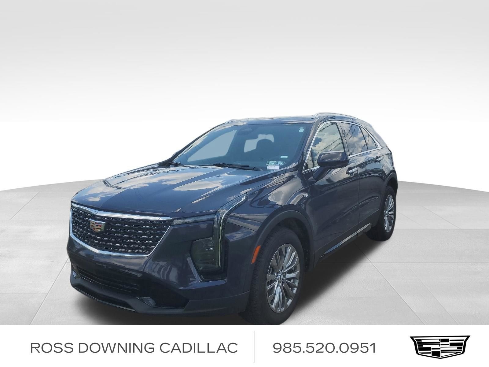 2024 Cadillac XT4 Premium Luxury in Midnight Sky Metallic — front three-quarter view